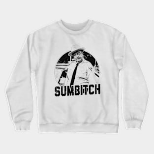 Black White Sumbitch Crewneck Sweatshirt